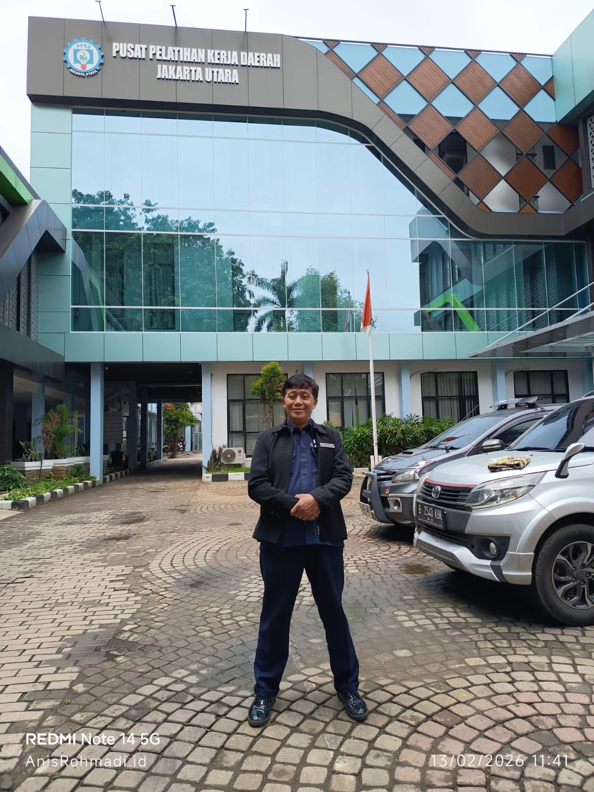 Anis Rohmadi, M.Kom. sebagai Instruktur Video Editor di PPKD Jakut (2026)