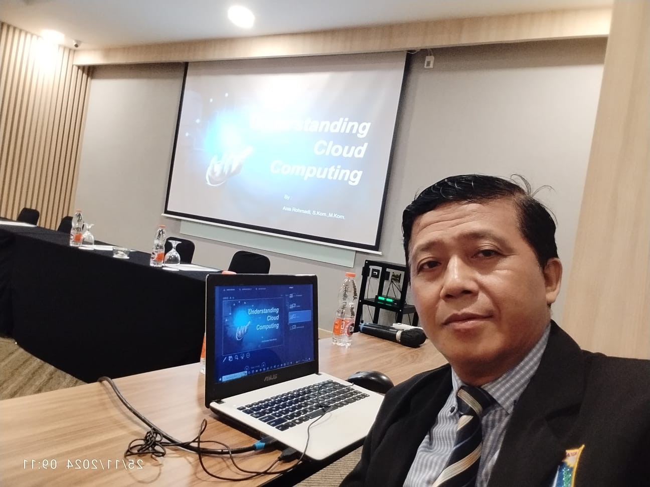 Anis Rohmadi, M.Kom. sebagai Instruktur Cloud Computing di Universitas Tangerang pada Sertifikasi BNSP